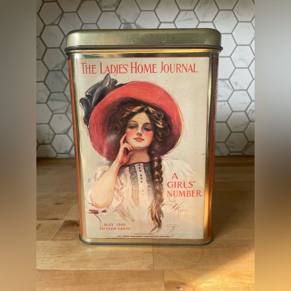 The Ladies' Home Journal Vintage Decorative Tin